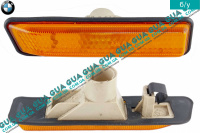 Указатель поворота боковой повторитель желтый левый ( поворотник ) BMW / БМВ 3-series E-36 1990-2000 325tds (2503 куб. см.)