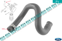 Патрубок масляного радиатора / трубка системы охлаждения ( шланг теплообменника ) Ford / ФОРД TRANSIT 2006- / ТРАНЗИТ 06- 2.2TDCI (2198 куб.см.)