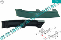 Молдинг / накладка задней левой части кузова ( планка под фонарь ) хетчбек Nissan / НИССАН ALMERA N16 / АЛЬМЭРА Н16 2.2 DCI ( 2184 куб.см.)