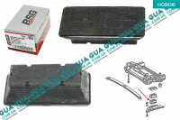  Отбойник / подушка нижняя передней двухлистовой рессоры ( металлической ) правая