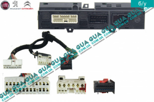 Фишки блока управления печкой с кондиционером ( комплект 3шт. )   