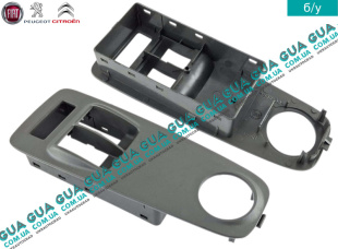 Панель / корпус / накладка  кнопок стеклоподъемника левая   