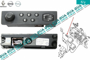 Блок кнопок управления GPS навигатором   