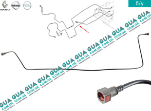 Патрубок / трубка топливной системы  ( шланг / топливопровод )   