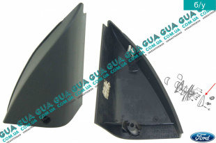 Молдинг ( накладка ) зеркала передней правой двери внутренняя Ford / ФОРД MONDEO III 2001-2007 / МОНДЕО 3 1.8SCI (1798 куб. см.)