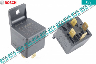 Реле 30A 12V ( многофункциональное топливного насоса ТНВД / сигнала поворотов / компресора подвески )   