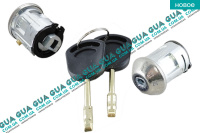 Замок зажигания ( замок вала рулевого колеса ) ( личинка + ключ ) 