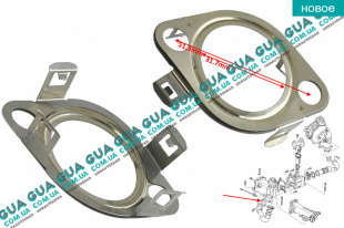 Прокладка клапана EGR / ЕГР Porsche / ПОРШЕ CAYENNE 2002- 3.0D (2967 куб. см)