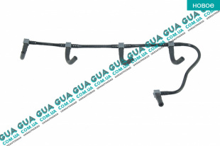 Трубка топливная обратки ( возвратка ) шланг форсунок 04-   