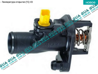 Корпус термостата / термостат / фланец охлаждающей жидкости ( 83 С )