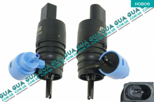 Водяной насос, система очистки окон ( моторчик бачка стеклоомывателя )   