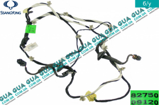Электропроводка ( жгут проводов ) задней двери ( ляды / крышки багажника ) SsangYong / САНГЙОНГ KYRON 2.0XDI (1998 куб.см.)