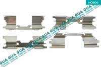 Планка суппорта / фиксатор тормозных колодок передних ( BREMBO к-кт )