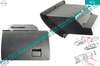 Бардачок ( вещевой ящик правий ) панели