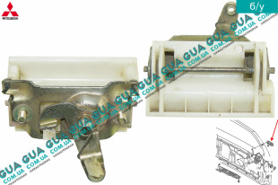 Ручка крышки багажника наружная ( задней двери )   