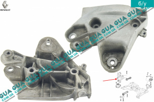 Кронштейн двигателя правый   