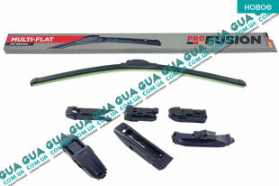 Щетка стеклоочистителя лобового стекла / поводка дворника безкаркасная Multi-flat 24" 600 мм   