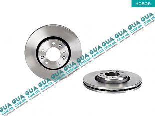 Тормозной диск вентилируемый передний ( 2 шт. )   