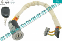 Замок зажигания ( контактная группа / Замок вала рулевого колеса )