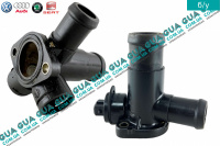 Фланец охлаждающей жидкости ( Тройник системы охлаждения ) Seat / СЕАТ TOLEDO I 1991-1999 1.9D (1896 куб.см.)