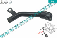 Фланец охлаждающей жидкости ( патрубок / трубка термостата)