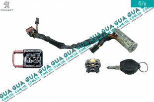 Замок зажигания ( контактная группа /  вала рулевого колеса )   