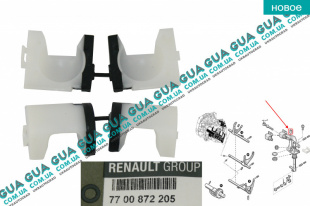 Втулка штока вилки переключения коробки передач КПП 1шт.   