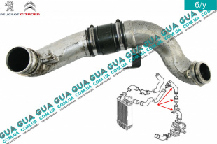 Патрубок интеркулера от турбины к радиатору   