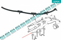 Трубка топливная обратки / возвратка  шланг форсунок с 07-