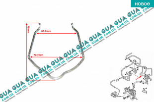 Стопор / фиксатор патрубка интеркулера ( удерживающая пружина / скоба ) Seat / СЕАТ ALHAMBRA 1996-2010 1.9TDI (1896 куб.см.)