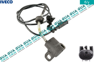 Датчик ABS / АБС задний с кронштейном   