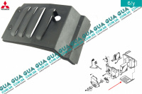 Крышка радиатора печки / отопителя ( нижняя ) Mitsubishi / МИТСУБИСИ PAJERO III 2000-2006 / ПАДЖЕРО 3 00-06 3.2DI-D (3200 куб.см.)