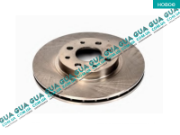 Тормозной диск передний ( 257mm )