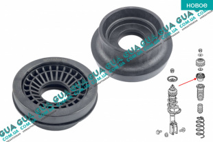 Опорный подшипник амортизатора ( подушки / опоры стойки ) 1 шт   