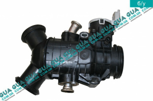 Регулирующая заслонка, подача воздуха / дроссельная заслонка Jaguar / ЯГУАР XJ 3.0 V6 D (2993 куб.см.)