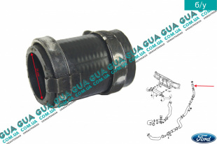 Патрубок интеркулера от турбины к радиатору   