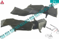 Воздуховод отопителя / печки салона задний правый Mitsubishi / МИТСУБИСИ PAJERO IV 2006- / ПАДЖЕРО 4 06- 3.2DI-D (3200 куб.см.)