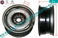 Диск колесный R14 6Jx14FH ET31 металлический ( стальной / железный )