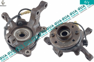 Цапфа / ступица передняя левая с АБС / ABS 4X4 Z23   