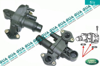 Фланец системы охлаждения ( тройник )