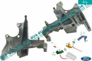 Кронштейн двигателя / впускного коллектора   