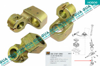 Тяга кулисы / рычага механизма переключения передач КПП ( кронштейн, соединитель, каблучок ) 1 шт.