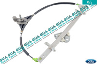 Стеклоподъемник передний правый механический Ford / ФОРД ESCORT 1995-2002 / ЭСКОРТ 95-02 1.8 16V (1796 куб.см. )