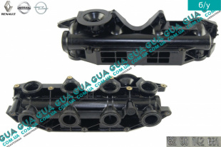 Впускной коллектор ( пластик ) Renault / РЕНО LAGUNA II / ЛАГУНА 2 2.2DCI (2188 куб.см.),