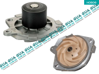 Водяной насос ( помпа ) Fiat / ФИАТ BRAVO I 1996-2001 / БРАВО 1 1.9JTD (1910 куб.см.)