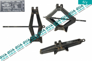 Домкрат 800кг Volvo / ВОЛЬВО S60 2.0T (1984 куб.см.)