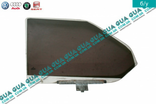 Стекло двери передней правой VW / ВОЛЬКС ВАГЕН TRANSPORTER IV 1990-2003 / ТРАНСПОРТЕР 4 90-03 1.9TD (1896 куб.см.)