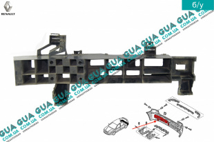 Кронштейн крепления заднего бампера правый ( лифтбек ) 1шт. Renault / РЕНО LAGUNA II / ЛАГУНА 2 2.2DCI (2188 куб.см.),