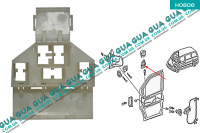 Фишка / разъем кнопки стеклоподъемника