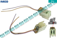 Фишка / разъем / штекер с проводами ( колодка ) крышки бачка главного тормозного цилиндра